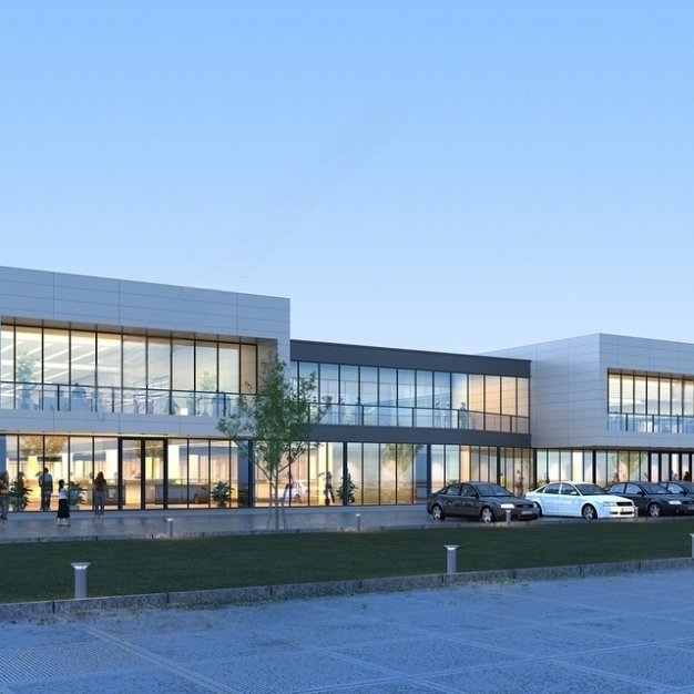 办公建筑大楼3D模型