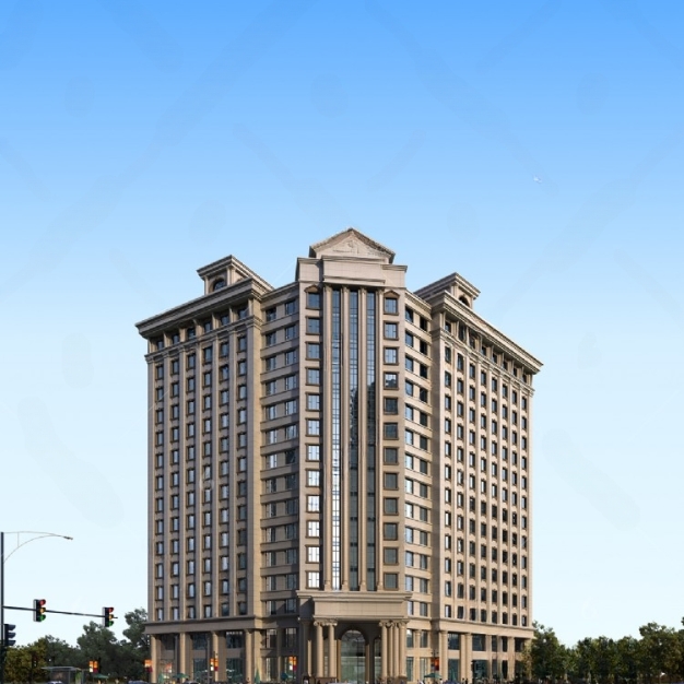 办公建筑大楼3D模型