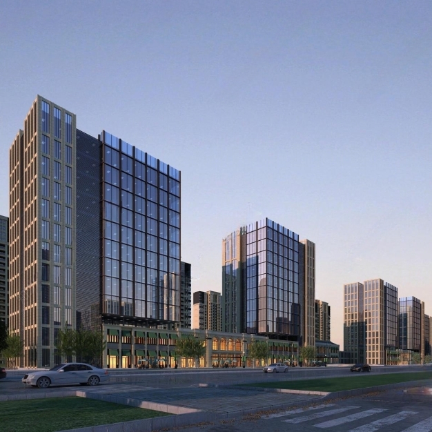 商业建筑大楼3D模型
