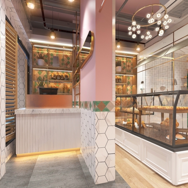 蛋糕店 面包店3D模型