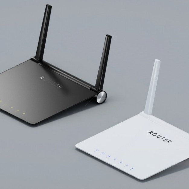 路由器3D模型