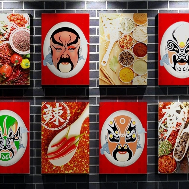 餐饮装饰画3D模型