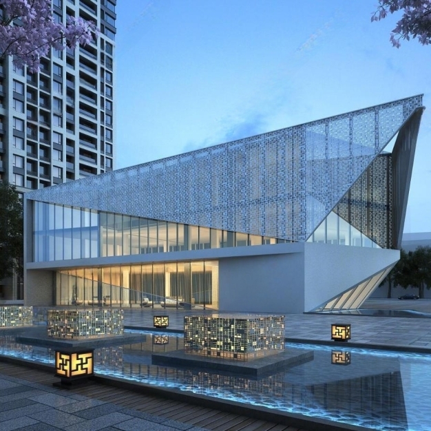 售楼处建筑3D模型