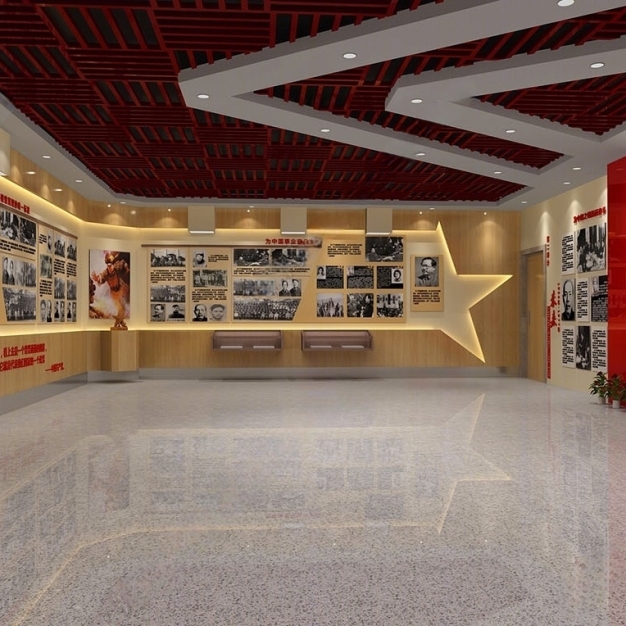 党建展厅3D模型