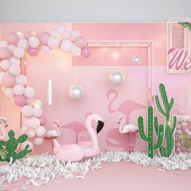 婚礼美陈3D模型