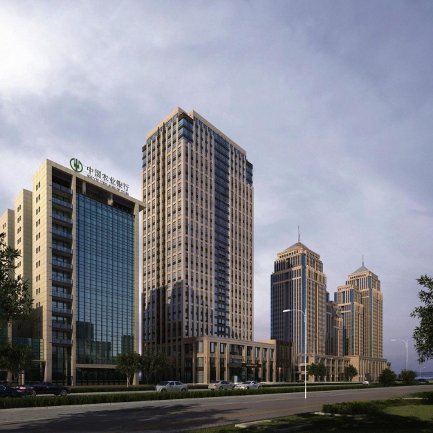办公建筑大楼3D模型