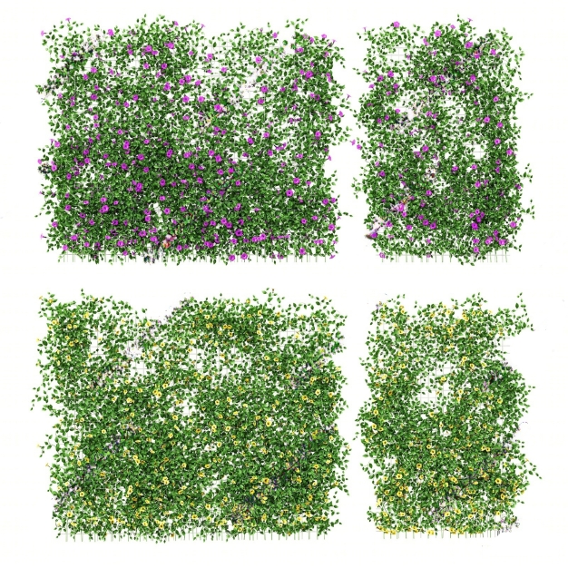 植物墙 藤蔓3D模型