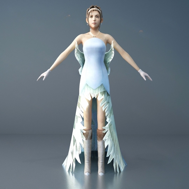 女人 3D模型