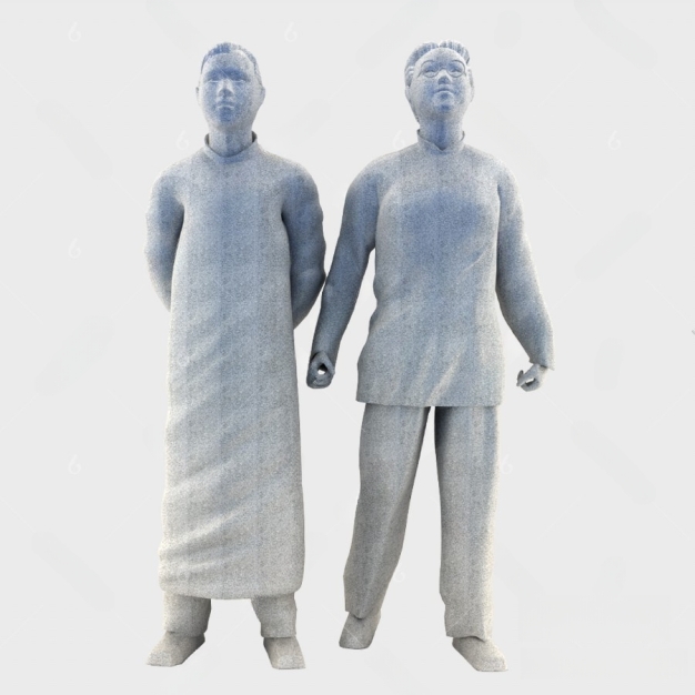 人物雕塑3D模型