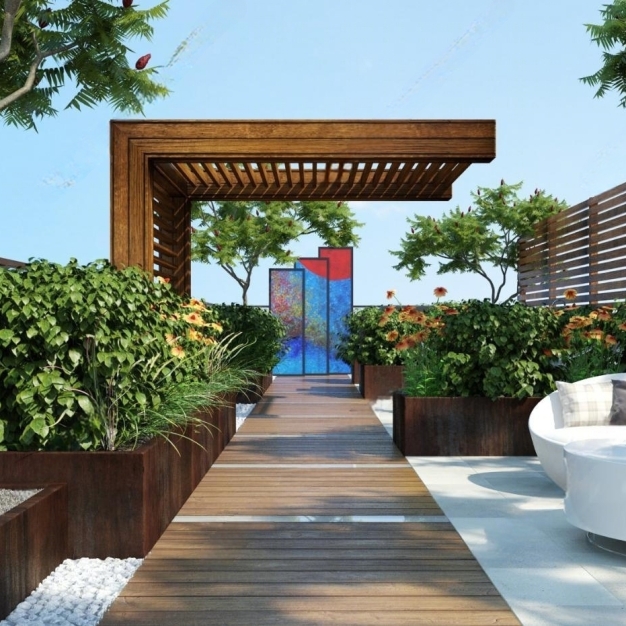 露台花园3D模型