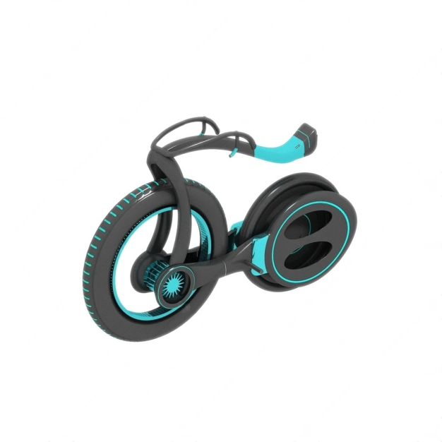 电动自行车3D模型