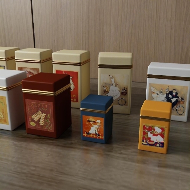 茶叶 茶叶盒3D模型