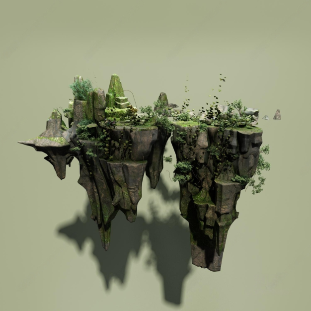 游戏场景3D模型
