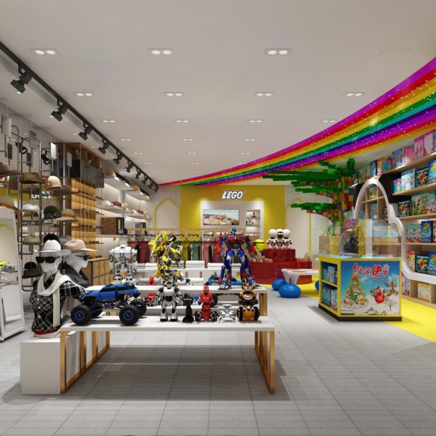玩具店3D模型