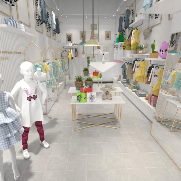 童装店3D模型