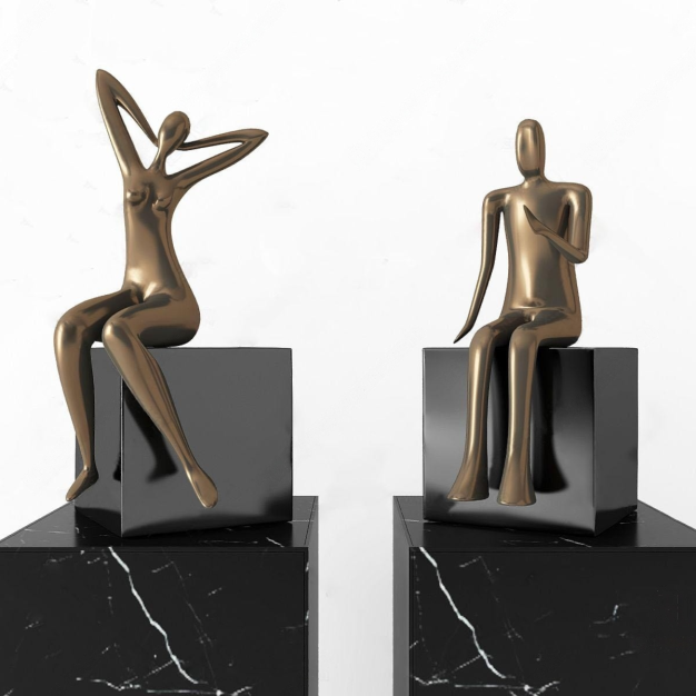 艺术雕塑摆件3D模型