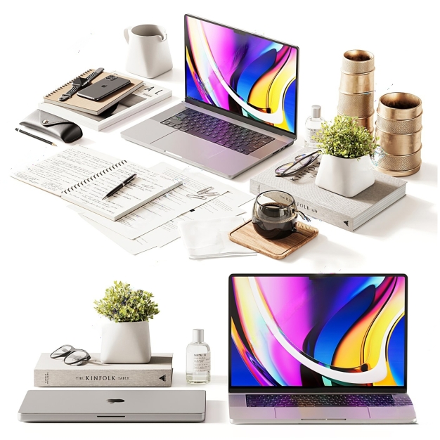 办公用品摆件3D模型