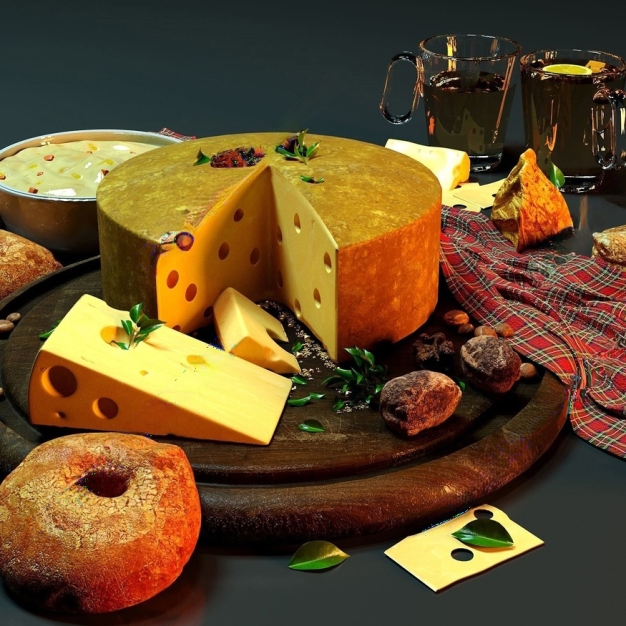 面包 食物3D模型