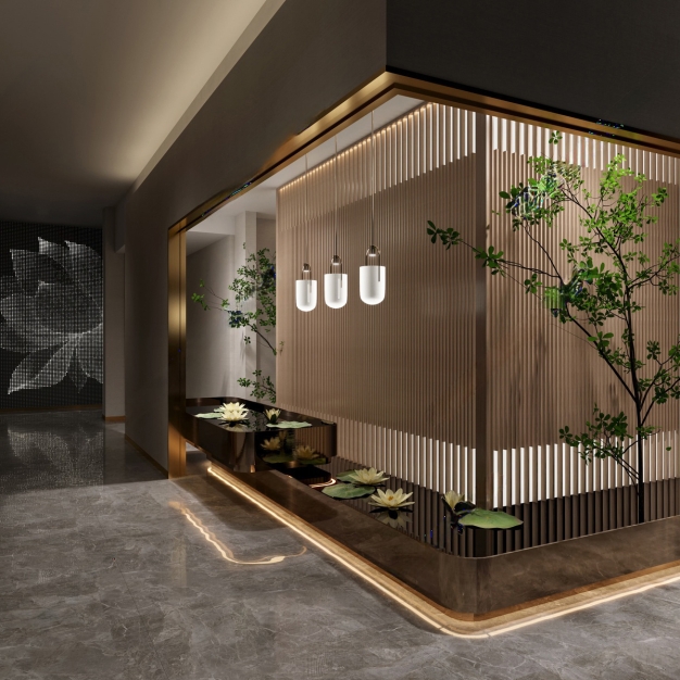 餐厅过道3D模型