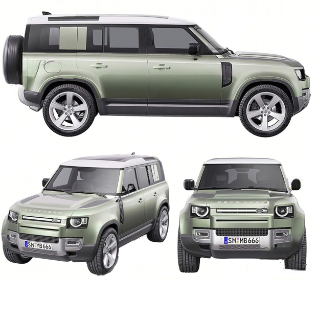 现代路虎越野车汽车3D模型