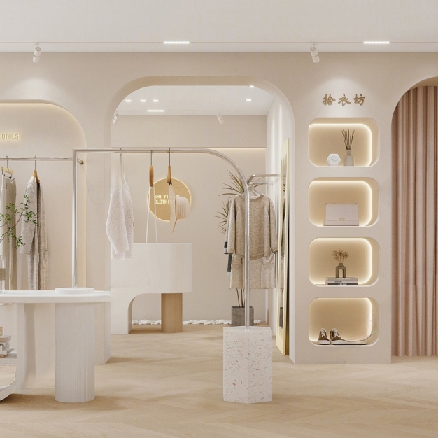 侘寂服装店3D模型