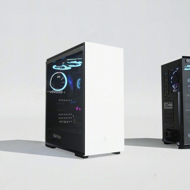 现代电脑主机3D模型