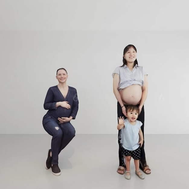 人物 孕妇3D模型