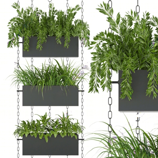 植物盆栽3D模型