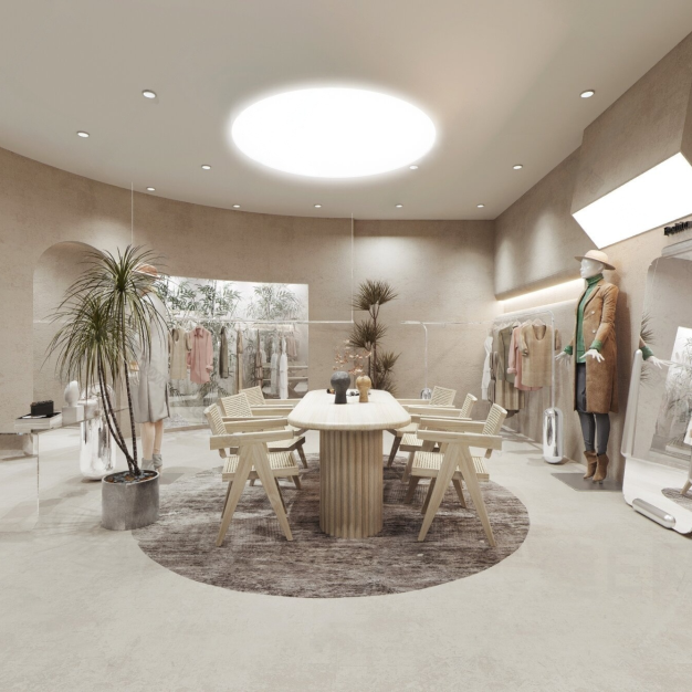 侘寂风女装店3D模型