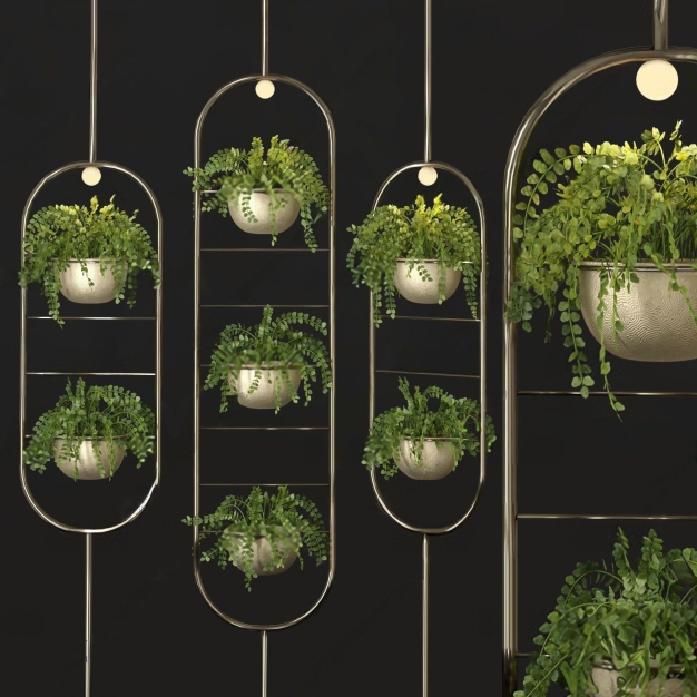 植物吊篮3D模型