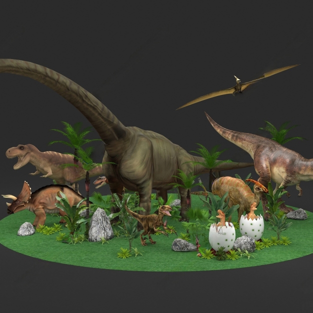 恐龙3D模型