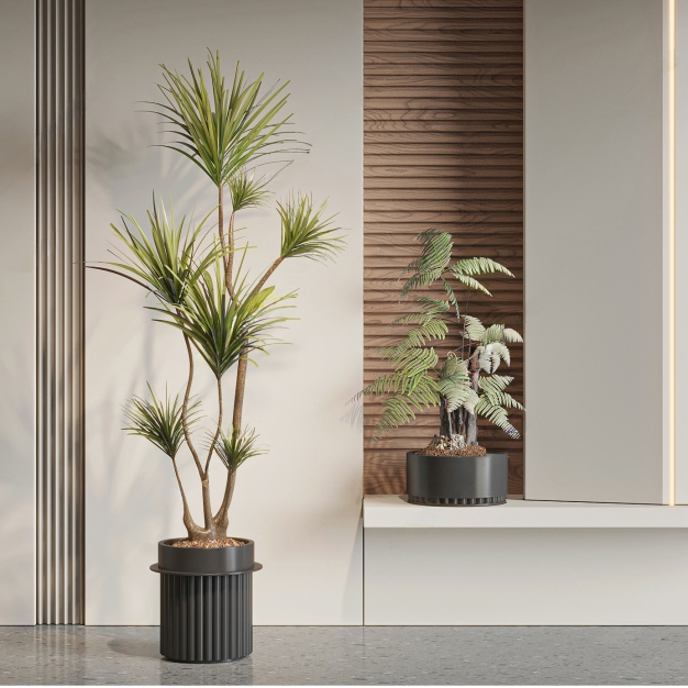 绿植盆栽3D模型