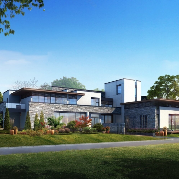 私人会所建筑3D模型