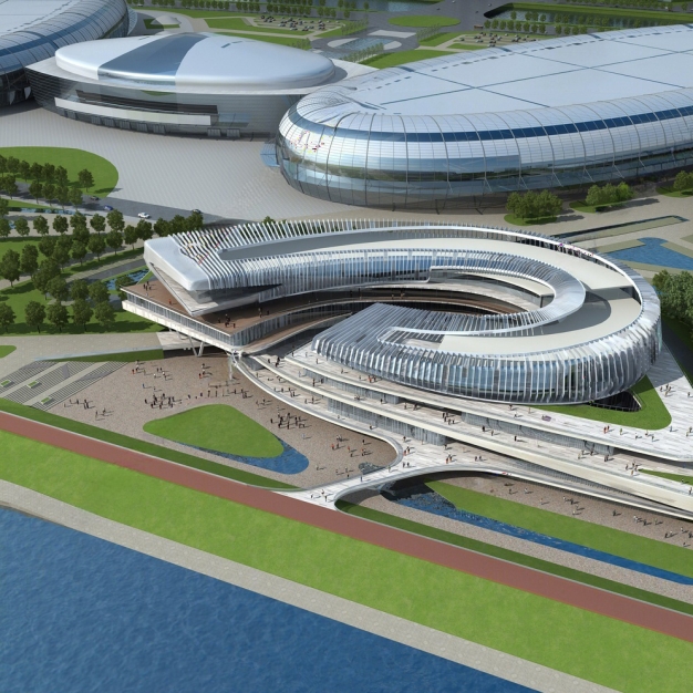 现代建筑3D模型