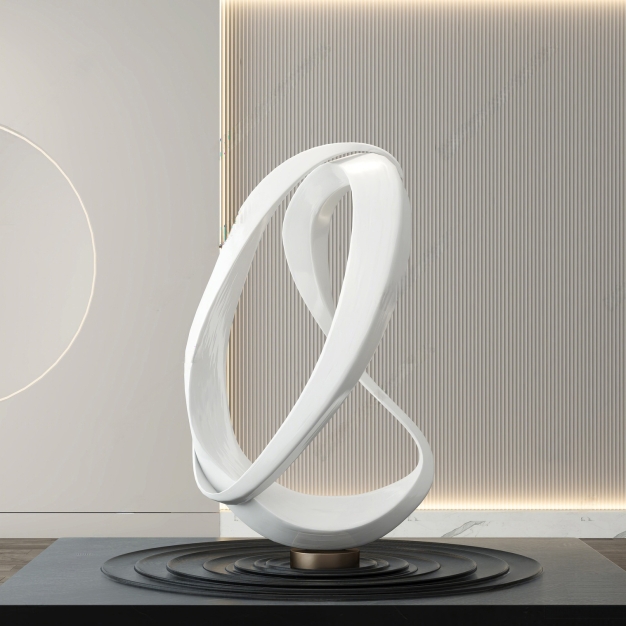 现代雕塑摆件3D模型