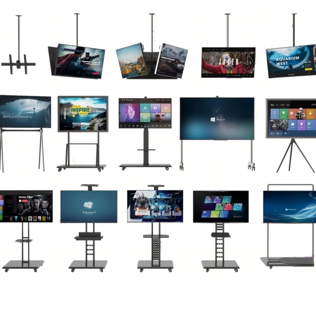 电视机组合3D模型
