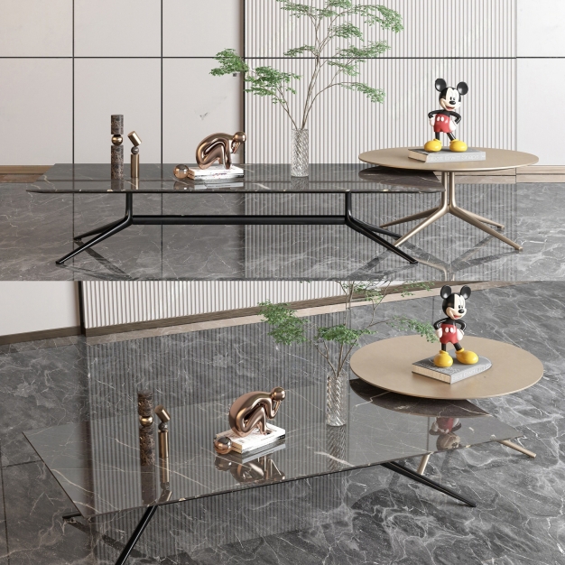 现代茶几3D模型