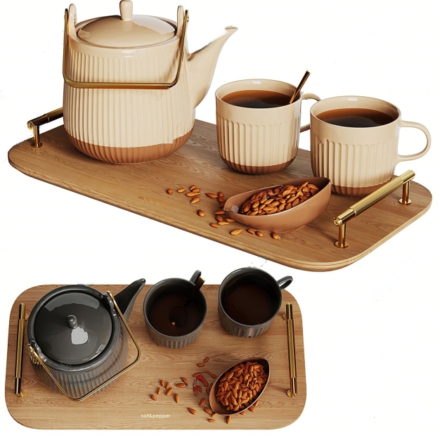 茶壶 茶具 茶杯3D模型