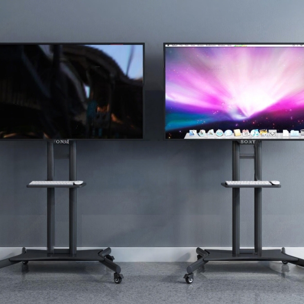 现代电视移动支架3D模型