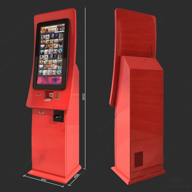 电影票自动售卖机3D模型