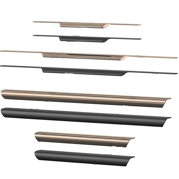 现代抽屉拉手3D模型