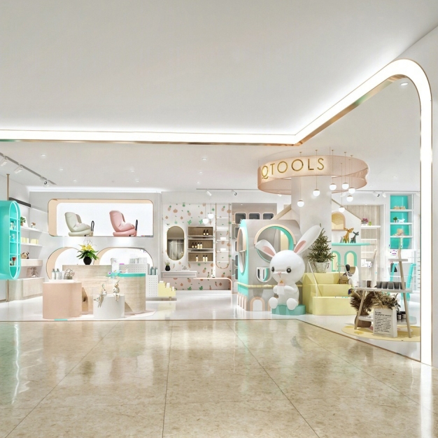 现代母婴用品专卖店3D模型