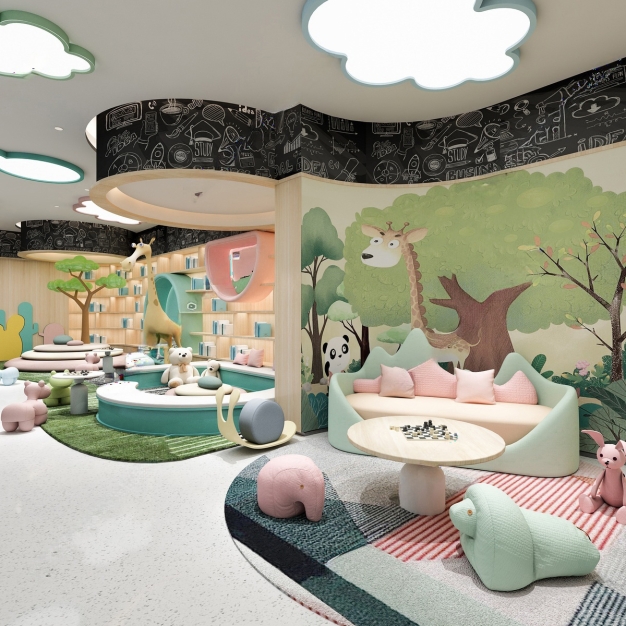 幼儿园3D模型