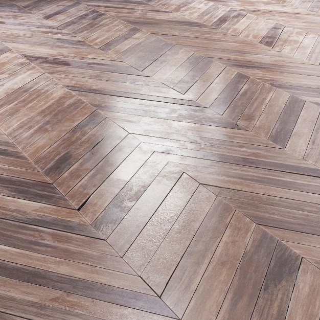  现代木地板3D模型