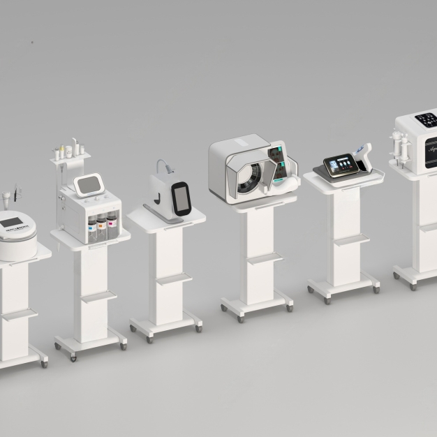 现代美容仪器3D模型