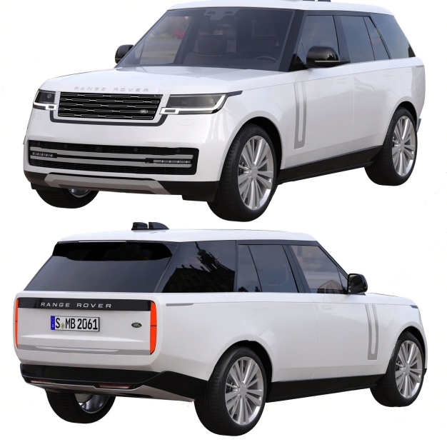  现代路虎越野车3D模型