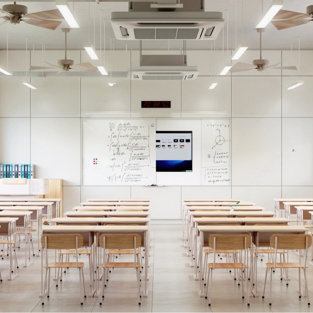 现代教室3D模型