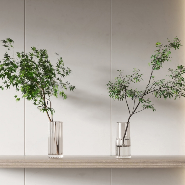  现代水生植物3D模型