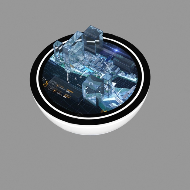 现代沙盘3D模型