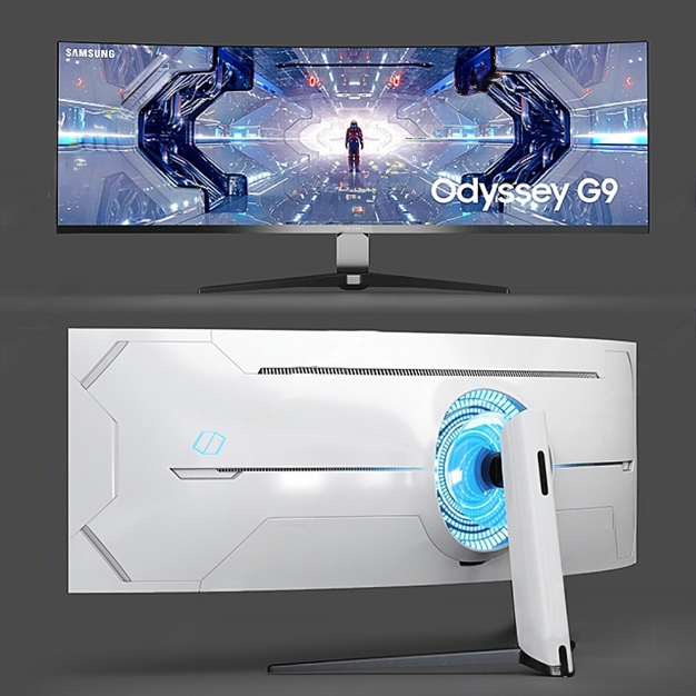 显示器3D模型